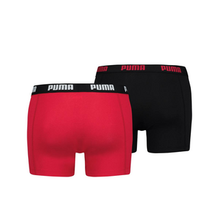 PUMA BASIC BOXER 2P red / black XL