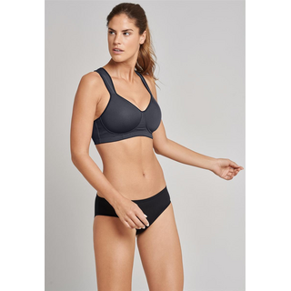 Schiesser Damen Bra,Softcup Natural anthrazit 70C