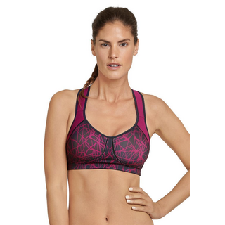 Schiesser Damen Bra, Vario BH Active  beere 75D