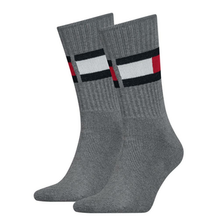 TH FLAG SOCKS MULTI middle grey melange 35/38 1 Paar