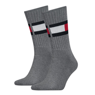 TH FLAG SOCKS MULTI middle grey melange 35/38 2 Paar