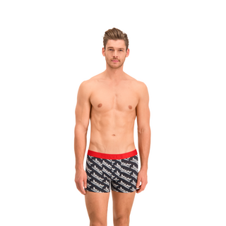 LEVIS 2 HORSE PULL BOXER BRIEF 2P black / red 792 S