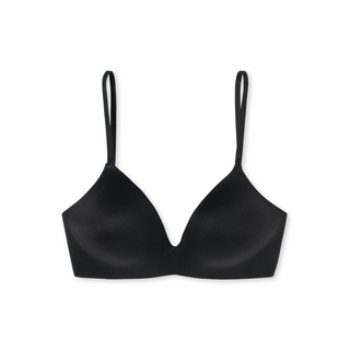 Schiesser Damen BH gepaddet, ohne Bgel Invisible Soft schwarz 80B