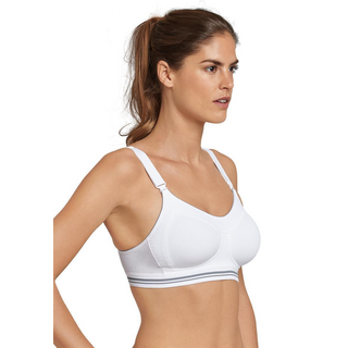 Schiesser Damen Bra, High Impact BH Active weiss 70A