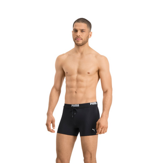 PUMA SWIM MEN LOGO TRUNKS 1P black S