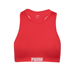 PUMA SWIM WOMEN RACERBACK TOP 1P red XS