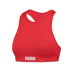 PUMA SWIM WOMEN RACERBACK TOP 1P red XS