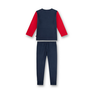 Sanetta classic Kids boys Schlafanzug lang nordic blue 92