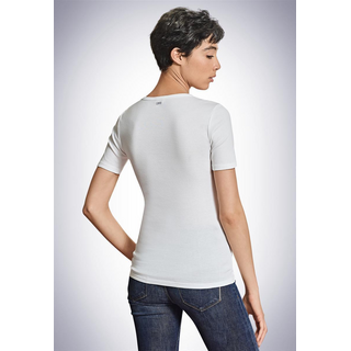 Schiesser Damen Henley 1/2 - Berta Berta Weiss