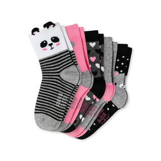 Schiesser Kleinkinder Mdchen 5 Pack Kindersocken Panda sortiert 1 19/22