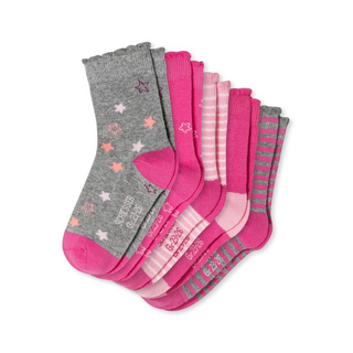 Schiesser Kleinkinder Mdchen 5 Pack Kindersocken Stern sortiert 1 19/22