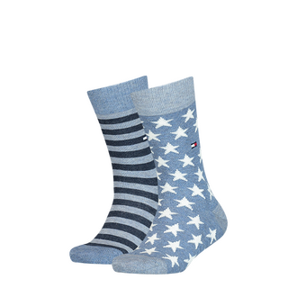 TH KIDS SOCK 2P STARS AND STRIPES