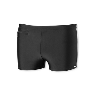 Schiesser Herren  Badehose Komfort mit Bein Basic Casual schwarz 5/M