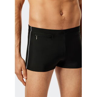 Schiesser Herren  Badehose Komfort mit Bein Basic Casual schwarz 7/XL