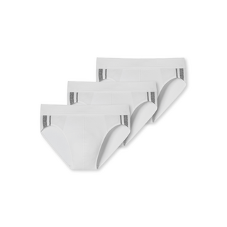 Schiesser Herren 3PACK Rio-Slip 95/5 Cotton Stretch weiss 4