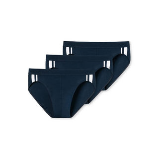 Schiesser Herren 3PACK Rio-Slip 95/5 Cotton Stretch dunkelblau 4