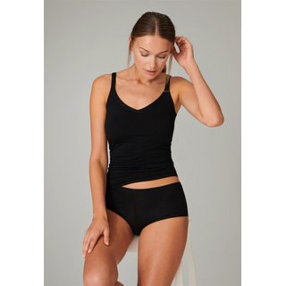 Schiesser Damen Spaghettitop Personal Fit  schwarz XL