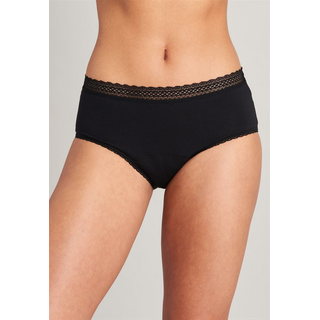 Schiesser Damen 2PACK Periodenpanty Secret Care schwarz 34/36