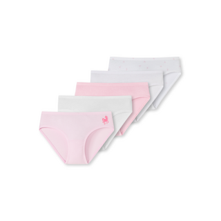 Schiesser Kleinkinder Mdchen 5PACK Slips 95/5 sortiert 5 140