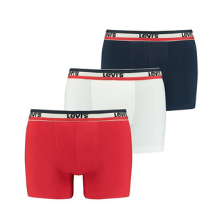 LEVIS MEN SPRTSWR LOGO BOXER BRIEF  3P