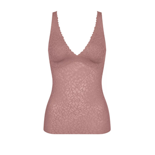 sloggi Zero Feel Lace 2.0 Bra Shirt CACAO L