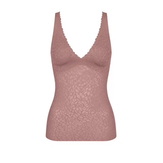 sloggi Zero Feel Lace 2.0 Bra Shirt CACAO M