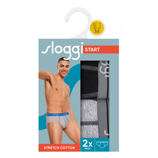 sloggi men Start Midi C2P box GRAU 5