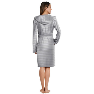 Schiesser Damen Bademantel, 95cm  hellgrau 46/3XL