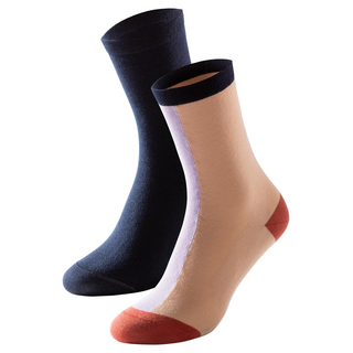 Schiesser Damen 2 Pack Damensocken Pima Cotton