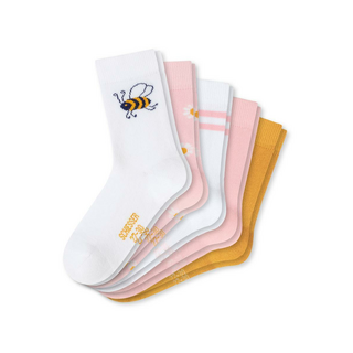 Schiesser Kleinkinder Mdchen 5 Pack Kindersocken Nature Love ?Biene?