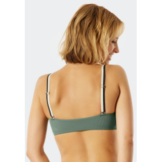 Schiesser Damen Bgel Bikini Top  khaki S