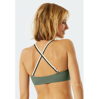 Schiesser Damen Bgel Bikini Top  khaki S