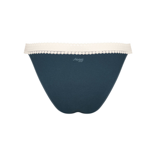 sloggi GO Ribbed Tanga C2P BLUE - LIGHT COMBINATION M