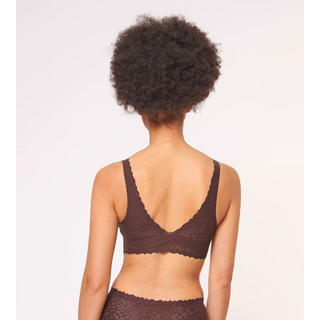 sloggi Zero Feel Lace 2.0 Top EBONY BROWN XS