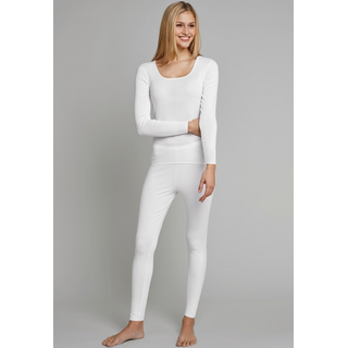 Schiesser Damen Spenzer 1/1 Arm Luxury  weiss 38/M