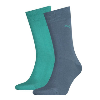 PUMA CLASSIC Casual Socks 2er Pack grn blau COMBO 43-46