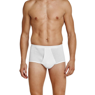 Schiesser Herren Herren-Slip Original DR weiss 9/3XL