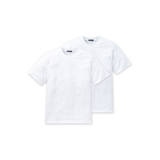 Schiesser Herren 2PACK T-shirt American T-Shirt weiss 3XL