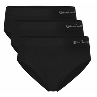 Bamboo Basics Women BELLE SEAMLESS FULL BRIEF 3-pack Black S