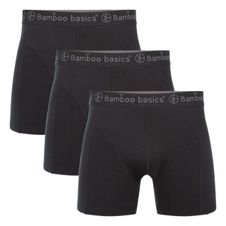 Bamboo Basics MEN RICO  BOXER 3-pack Black S