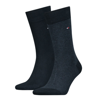 TH MEN SOCK 2P BIRDSEYE Dark Navy 39/42