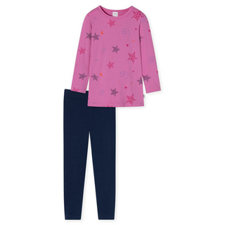 Schiesser Kleinkinder Mdchen Schlafanzug lang Girls World pink 116