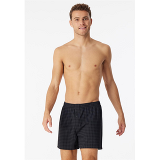 Schiesser Herren Boxershorts Cotton Casual Schwar schwarz 5