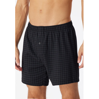 Schiesser Herren Boxershorts Cotton Casual Schwar schwarz 5