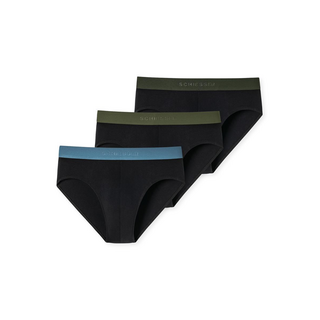 Schiesser Herren 3PACK Rio-Slip 95/5 sortiert 3 4/S