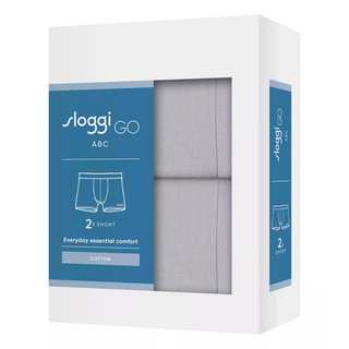 sloggi men GO ABC 2.0 Short 2P PLATINUM XXL