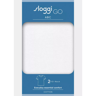 sloggi men GO ABC 2.0 O-Neck 2P WEISS L