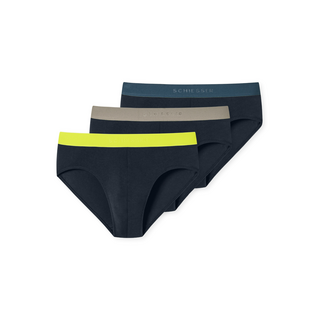 Schiesser Herren 3PACK Rio-Slip 95/5 sortiert 4 4/S