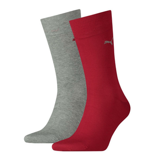 PUMA CLASSIC Casual Socks 2er Pack chilli pepper 43-46