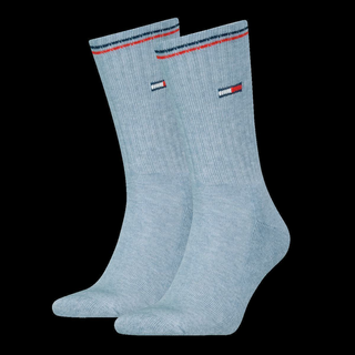 TH UNI TJ SOCK 2P ICONIC Light Blue Melange 43/46